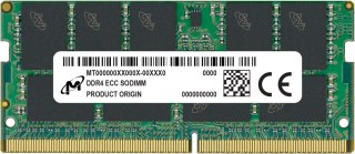 Micron Micron SO-DIMM ECC DDR4 16GB 1Rx8 3200MHz PC4-25600 MTA9ASF2G72HZ-3G2R