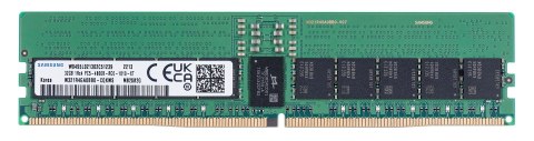 Samsung SemiConductor Samsung RDIMM 32GB DDR5 1Rx4 4800MHz PC5-38400 ECC REGISTERED M321R4GA0BB0-CQK Samsung SemiConductor Samsung RDIMM 32GB DDR5 1Rx4 4800MHz PC5-38400 ECC REGISTERED M321R4GA0BB0-CQK