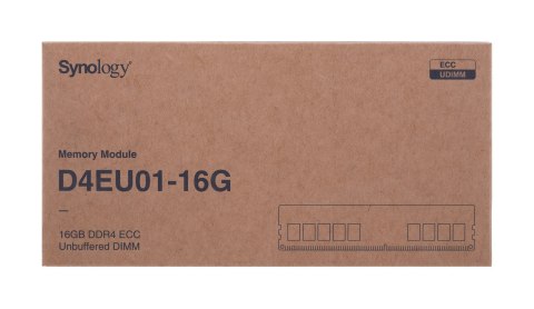 Synology Synology 16GB DDR4 ECC Unbuffered DIMM (FS2500, RS2423RP+, RS2423+) D4EU01-16G Synology Synology 16GB DDR4 ECC Unbuffered DIMM (FS2500, RS2423RP+, RS2423+) D4EU01-16G