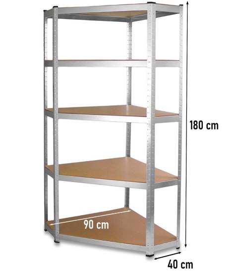 TOP E SHOP REGAŁ MAGAZYNOWY NAROŻNY METALOWY GC9040 40cm TOP E SHOP REGAŁ MAGAZYNOWY NAROŻNY METALOWY GC9040 40cm