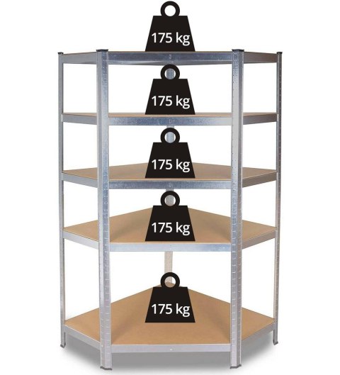 TOP E SHOP REGAŁ MAGAZYNOWY NAROŻNY METALOWY GC9040 40cm TOP E SHOP REGAŁ MAGAZYNOWY NAROŻNY METALOWY GC9040 40cm