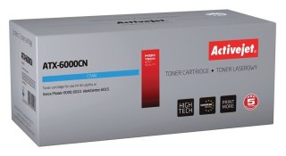 Activejet Activejet ATX-6000CN Toner (zamiennik Xerox 106R01631; Supreme; 1000 stron; niebieski)
