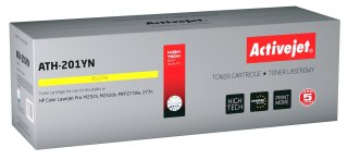 Activejet Activejet ATH-201YN Toner (zamiennik HP 201A CF402A; Supreme; 1400 stron; żółty)
