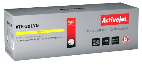 Activejet Activejet ATH-201YN Toner (zamiennik HP 201A CF402A; Supreme; 1400 stron; żółty) Activejet Activejet ATH-201YN Toner (zamiennik HP 201A CF402A; Supreme; 1400 stron; żółty)