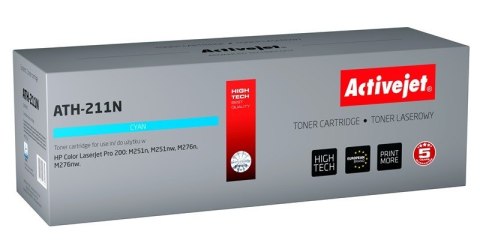 Activejet Activejet ATH-211N Toner (zamiennik HP 131A CF211A, Canon CRG-731C; Supreme; 1800 stron; niebieski) Activejet Activejet ATH-211N Toner (zamiennik HP 131A CF211A, Canon CRG-731C; Supreme; 1800 stron; niebieski)