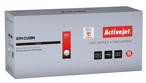 Activejet Activejet ATH-216BN Toner (zamiennik HP 216A W2410A; Supreme; 1050 stron; czarny) z chipem Activejet Activejet ATH-216BN Toner (zamiennik HP 216A W2410A; Supreme; 1050 stron; czarny) z chipem