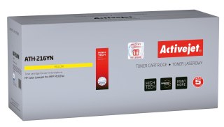 Activejet Activejet ATH-216YN Toner (zamiennik HP 216A W2412A; Supreme; 850 stron; żółty) z chipem