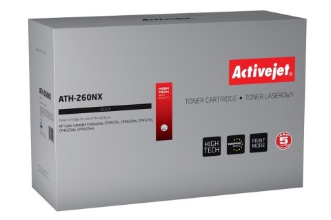 Activejet Activejet ATH-260NX Toner (zamiennik HP 649X CE260X; Supreme; 17000 stron; czarny) Activejet Activejet ATH-260NX Toner (zamiennik HP 649X CE260X; Supreme; 17000 stron; czarny)