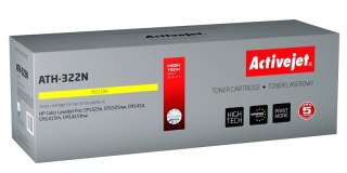 Activejet Activejet ATH-322N Toner (zamiennik HP 128A CE322A; Supreme; 1300 stron; żółty)