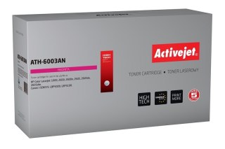 Activejet Activejet ATH-6003AN Toner (zamiennik HP 124A Q6003A, Canon CRG-707M; Premium; 2000 stron; czerwony)