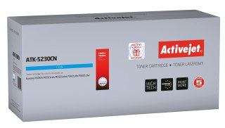 Activejet Activejet ATK-5230CN Toner (zamiennik Kyocera TK-5230C; Supreme; 2200 stron; niebieski)