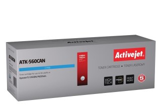Activejet Activejet ATK-560CAN Toner (zamiennik Kyocera TK-560C; Premium; 10000 stron; niebieski)