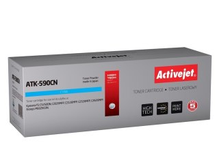 Activejet Activejet ATK-590CN Toner (zamiennik Kyocera TK-590C; Supreme; 5000 stron; niebieski)