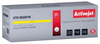 Activejet Activejet ATK-8600YN Toner (zamiennik Kyocera TK-8600Y; Supreme; 20000 stron; żółty)
