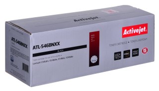 Activejet Activejet ATL-546BNXX Toner (zamiennik LEXMARK C546U1KG; Supreme; 8000 stron; czarny)