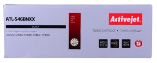 Activejet Activejet ATL-546BNXX Toner (zamiennik LEXMARK C546U1KG; Supreme; 8000 stron; czarny)