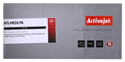 Activejet Activejet ATL-MS317N Toner (zamiennik do Lexmark 51B2000, Supreme; 2500 stron; czarny) Activejet Activejet ATL-MS317N Toner (zamiennik do Lexmark 51B2000, Supreme; 2500 stron; czarny)
