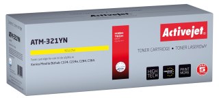 Activejet Activejet ATM-321YN Toner (zamiennik Konica Minolta TN321Y; Supreme; 25000 stron; żółty)