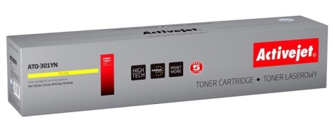 Activejet Activejet ATO-301YN Toner (zamiennik OKI 44973533; Supreme; 1500 stron; żółty) Activejet Activejet ATO-301YN Toner (zamiennik OKI 44973533; Supreme; 1500 stron; żółty)