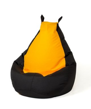 Go Gift Pufa worek sako BATMAN czarny-żółty XL 130x90
