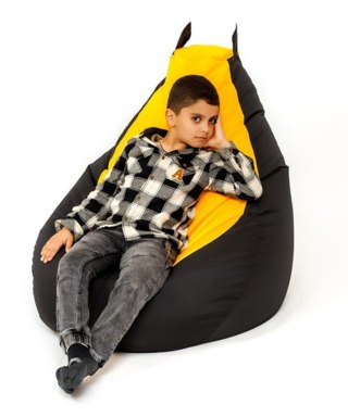 Go Gift Pufa worek sako BATMAN czarny-żółty XL 130x90