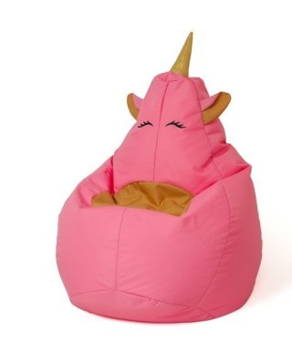Go Gift Pufa worek sako JEDNOROŻEC różowy XXL 140x100