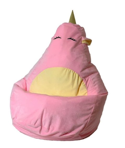 Go Gift Pufa worek sako JEDNOROŻEC różowy XXL 140x100 Go Gift Pufa worek sako JEDNOROŻEC różowy XXL 140x100