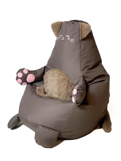 Go Gift Pufa worek sako KOTEK brązowy XL 130x90 Go Gift Pufa worek sako KOTEK brązowy XL 130x90