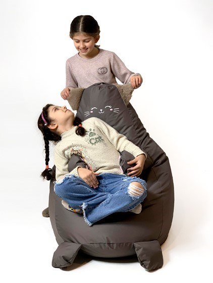 Go Gift Pufa worek sako KOTEK brązowy XL 130x90 Go Gift Pufa worek sako KOTEK brązowy XL 130x90