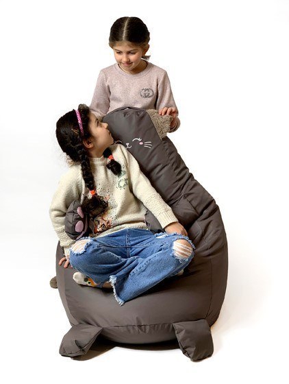 Go Gift Pufa worek sako KOTEK brązowy XL 130x90 Go Gift Pufa worek sako KOTEK brązowy XL 130x90