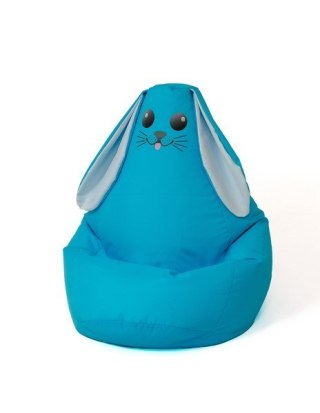 Go Gift Pufa worek sako KRÓLIK niebieski XXL 140x100