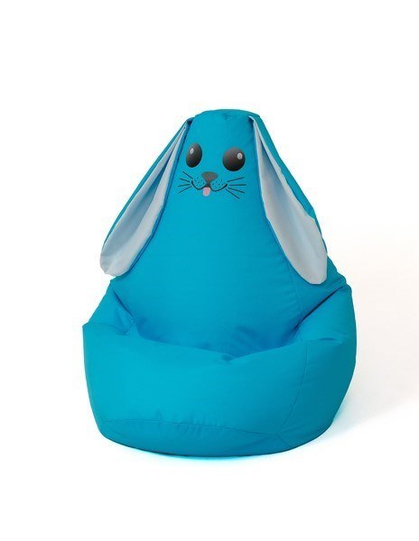 Go Gift Pufa worek sako KRÓLIK niebieski XXL 140x100 Go Gift Pufa worek sako KRÓLIK niebieski XXL 140x100