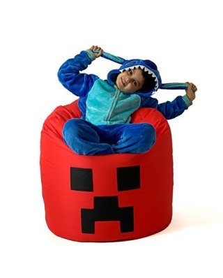 Go Gift Pufa worek sako MINECRAFT czerwony XXL 110x90
