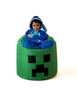 Go Gift Pufa worek sako MINECRAFT zielony XXL 110x90