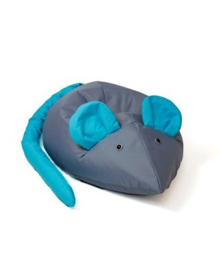 Go Gift Pufa worek sako MYSZ szary-niebieski L 110x80