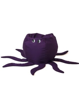 Go Gift Pufa worek sako OŚMIORNICA fiolet L 80x80