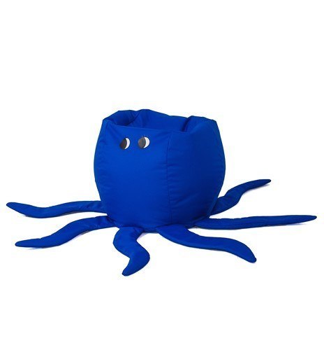 Go Gift Pufa worek sako OŚMIORNICA niebieski L 80x80 Go Gift Pufa worek sako OŚMIORNICA niebieski L 80x80