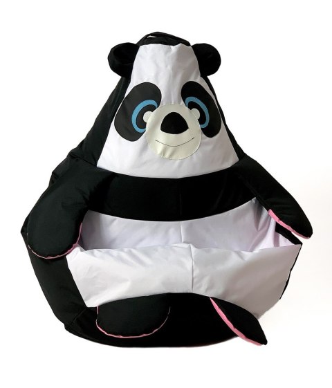 Go Gift Pufa worek sako PANDA czarny-biały L 105x80 Go Gift Pufa worek sako PANDA czarny-biały L 105x80