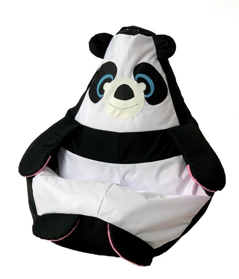Go Gift Pufa worek sako PANDA czarny-biały XL 130x90 Go Gift Pufa worek sako PANDA czarny-biały XL 130x90