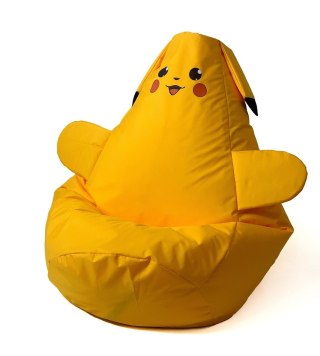 Go Gift Pufa worek sako PIKACHU żółty XL 130x90
