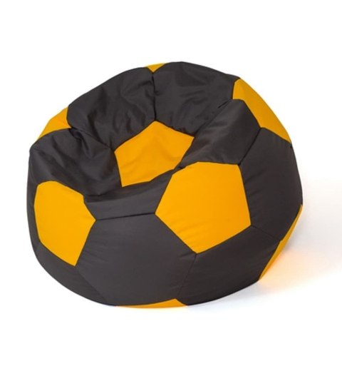 Go Gift Pufa worek sako PIŁKA czarny-żółty L 80 Go Gift Pufa worek sako PIŁKA czarny-żółty L 80