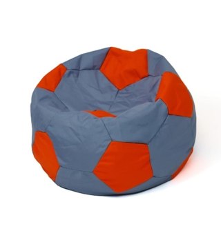 Go Gift Pufa worek sako PIŁKA szary-czerwony XL 120