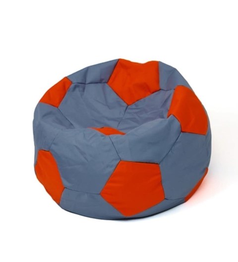 Go Gift Pufa worek sako PIŁKA szary-czerwony XXL 140 Go Gift Pufa worek sako PIŁKA szary-czerwony XXL 140