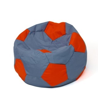 Go Gift Pufa worek sako PIŁKA szary-czerwony L 80