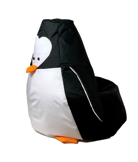Go Gift Pufa worek sako PINGWIN czarny-biały L 105x80 Go Gift Pufa worek sako PINGWIN czarny-biały L 105x80