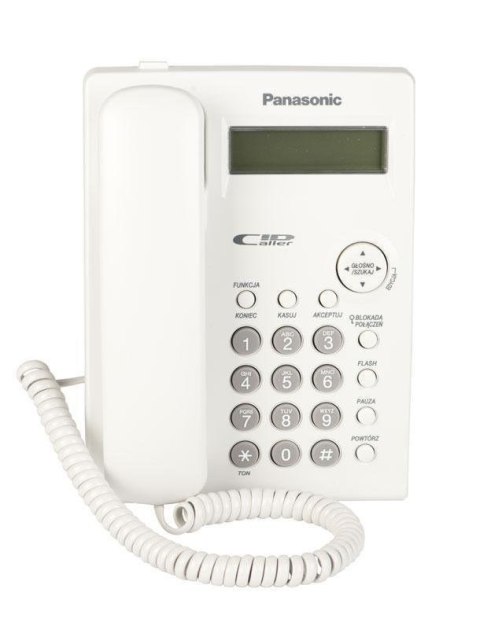 Panasonic Telefon przewodowy Panasonic KX-TSC11PDW Biały Panasonic Telefon przewodowy Panasonic KX-TSC11PDW Biały