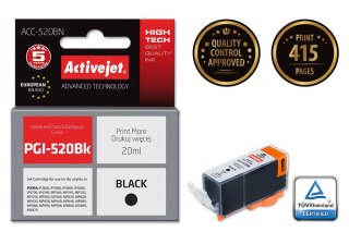 Activejet Activejet ACC-520BN Tusz (zamiennik Canon PGI-520BK; Supreme; 20 ml; czarny)