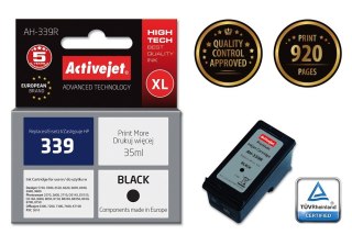 Activejet Activejet AH-339R Tusz (zamiennik HP 339 C8767EE; Premium; 35 ml; czarny)