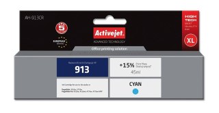 Activejet Activejet AH-913CR Tusz (zamiennik HP 913 F6T77AE; Premium; 45 ml; niebieski)