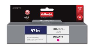 Activejet Activejet AH-971MRX Tusz (zamiennik HP 971XL CN627AE; Premium; 100 ml; czerwony)